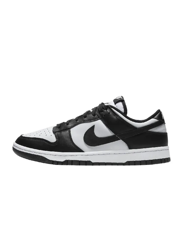 Men's Dunk Low Retro Shoes In White/black