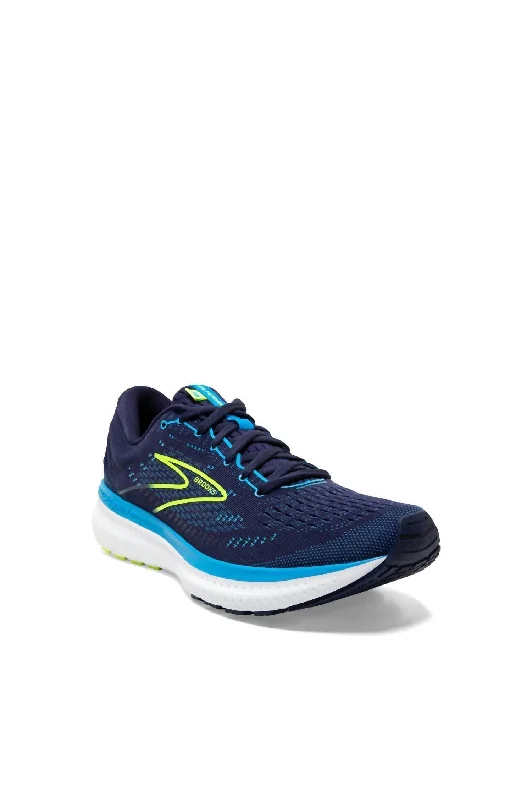 Men'S Glycerin 19 Running Shoe in Navy/Blue/Nightlife