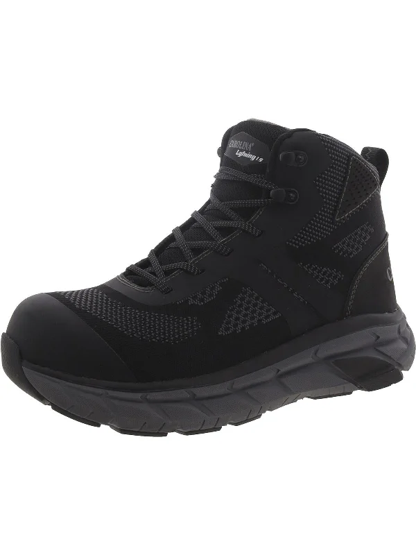 Mens Knit Lightweight Work & Safety Shoes