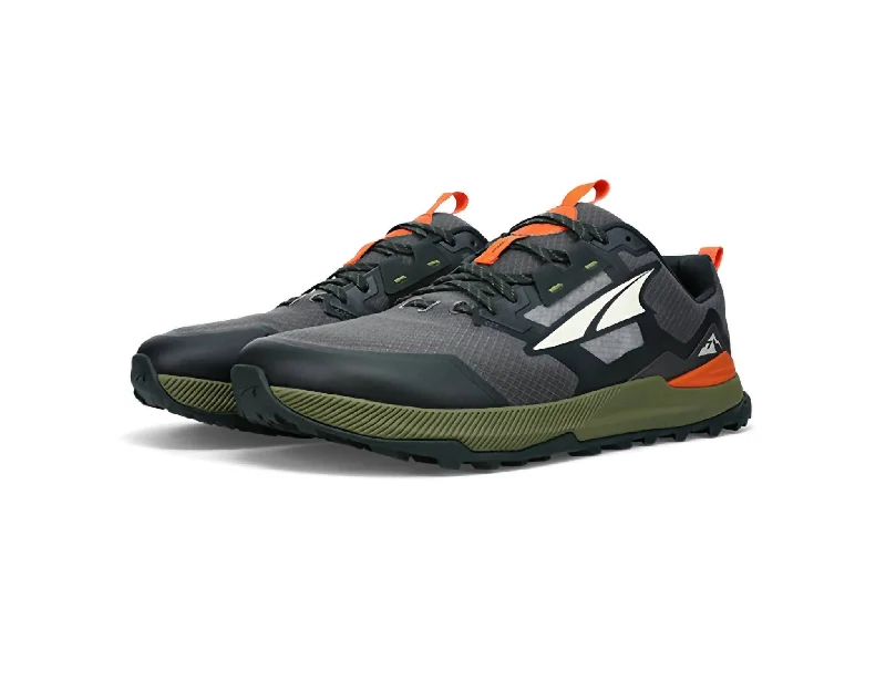 Men's Lone Peak 7 Shoes In Black/gray