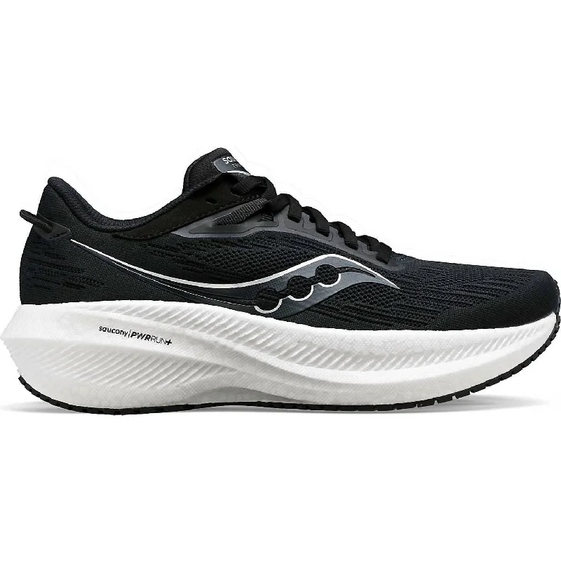 Men's Triumph 21 Running Shoes - 2E/wide Width In Black/white