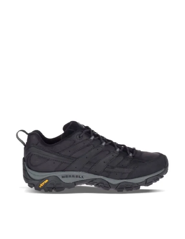 Men's Waterproof Moab 2 Trail Shoe In Prime Black