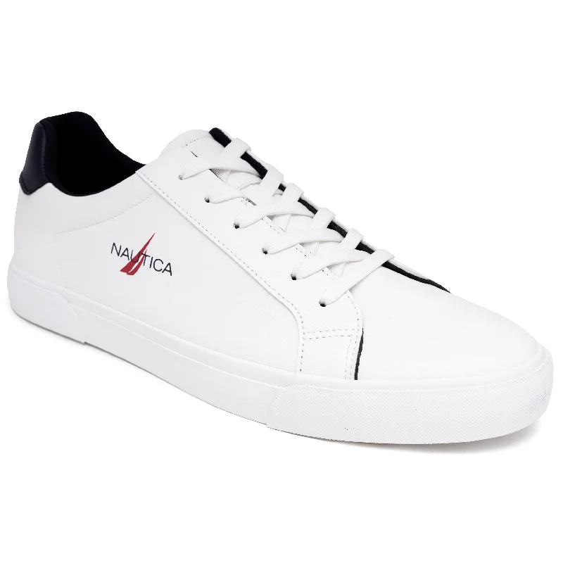 Nautica Logo Lace-Up Sneaker