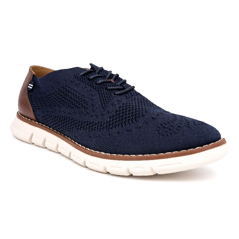 Nautica Mixed Media Lace-Up Shoe