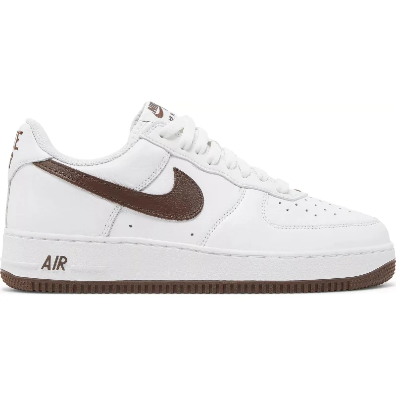 Nike Air Force 1 Low Retro White/Chocolate-Metallic Gold  DM0576-100 Men's