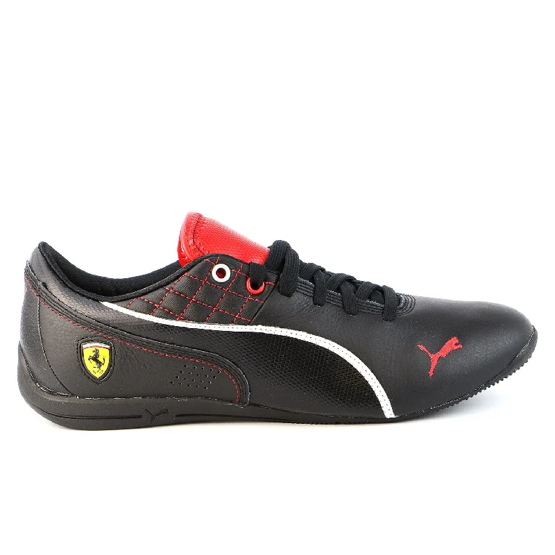 Puma Drift CAT 6 SF Flash Fashion Sneaker Motorsport Shoe - Black/Rosso Corsa - Mens