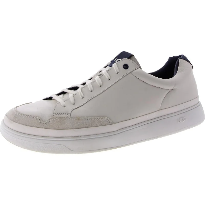 SOUTH BAY LOW Mens Leather Lace up Casual And Fashion Sneakers