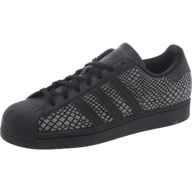 Superstar Mens Lace-Up Casual Casual And Fashion Sneakers