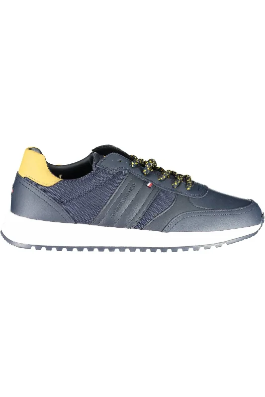 Tommy Hilfiger Sleek  Sneakers with Contrasting Men's Sole